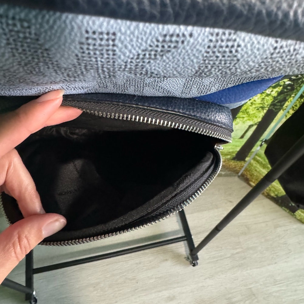 Michael Kors Gray and Blue Belt Bag - Picture 4 of 4